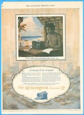 1925 Remington Typewriter Standard Model No 12 Solomon Island Mission School Ad picture