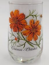 Brockway Flower Of The Month Glass October Cosmos picture