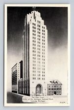 Lansing MI- Michigan, The Olds Tower, Advertisement, Vintage Souvenir Postcard picture