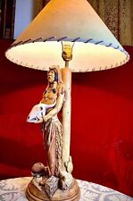 Rare Collectible Accent Lamp native american sculpture by apsit brothers picture