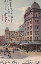 CLEVELAND OH - Sheriff Street Market House Rotograph Postcard - UDB (pre 1908) picture