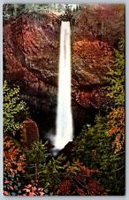 Water View  Beautiful WaterFall Vintage Postcard 1910's Scenic Picturesque picture