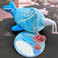 Official Genshin Impact Whale Plush Keychain Tartaglia Childe's Narwhal Doll Toy picture