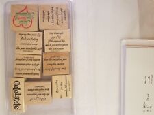 Stampin-Up Rubber Stamp Set Stampin Up Lot #19 picture