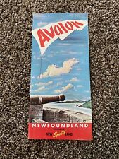 Vintage Rare - Avalon Newfoundland Canada Brochure Pamphlet - 1965 picture