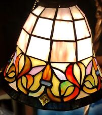 Vintage Stained Glass Lamp Shade picture