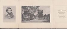 Bonnie Doon Residence of George Ivison Ross MD folder Canton MA ca 1900 picture
