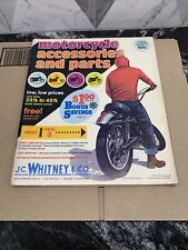 Vintage J.C. Whitney Motorcycle Parts & Accessories Catalog No. 5 Magazine Nice picture