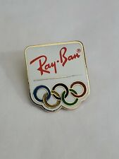 Ray-Ban Olympic Sponsor Hat Jacket Lapel Pin Sunglasses Eyewear picture