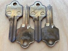 Arrow AR1 Key Blanks. Lot Of Four(4) Blank LSDA Brass Keys.  picture