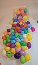  Plastic Easter Eggs 72 Count 11 Jumbo 55 Regular Snap Together 6 Decor  picture