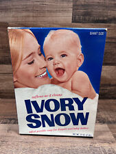 Vintage Ivory Snow Detergent Box Giant Size with Marilyn Chambers - RARE SIZE picture