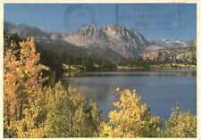 A Jewel in The Eastern Sierra, June Lake Below Carson Peak, California Postcard picture