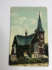 Antique Post Card Springfield, Missouri Calvary Presbyterian Church 1916 picture