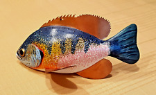 Handcrafted Wooden Fish Figurine picture
