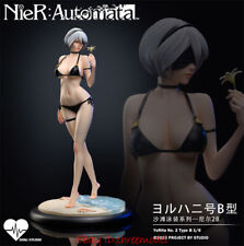 Doki Studio NieR Automata YoRHa No.2 2B 1/6 Swimsuit Statue With Two Heads picture