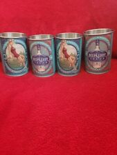 4 (Four) Deep Eddy Vodka Tin Cups Brand New picture