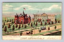 Marion IN-Indiana, Normal College, Antique, Vintage c1910 Souvenir Postcard picture