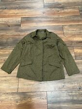 Vintage East German Military Field Combat Camouflage Uniform Top Small G44 picture