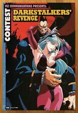1998 Darkstalkers Revenge Vintage Print Ad/Poster Anime Manga Video Game Art 90s picture