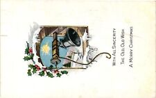 Vintage Postcard- The Old, Old Wish, A Merry Christmas. picture