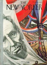 New Yorker cover Getz 4th of July Abe Lincoln 6/19 1948 picture