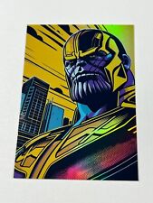 Thanos Marvel 1/1 Holo Original Art Custom Card Signed By Robert Camacho picture
