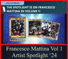FRANCESCO MATTINA V1 ARTIST SPOTLIGHT 24 EPIC+SR+R 12 CARDS-TOPPS MARVEL COLLECT picture
