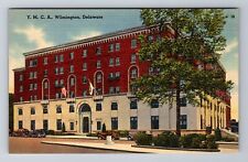 Wilmington DE-Delaware, Y.M.C.A Building, Antique Vintage Souvenir Postcard picture