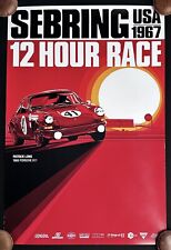 1967 Sebring 12 Hour Patrick Long 1966 Porsche 911 Poster Rennsport Reunion picture