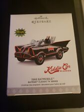 Hallmark Ornament-Kiddie Car Classics-1966 Batmobile-Black Ed-NIB-Mint Con-Rare picture