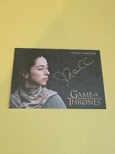 OONA CHAPLIN  - 2023 GAME OF THRONES ARTS & IMAGES INCENTIVE BOX AUTOGRAPH picture