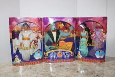1990s Mattel Disney's Aladdin Fashion Barbie Dolls - Aladdin, Genie, & Jasmine picture