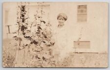 RPPC Mrs Coolidge at Plymouth VT 1924 By Chalmers Photo Vermont Postcard AA3  picture