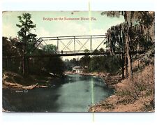Postcard - US 90 Bridge Crossing Suwannee River - Ellaville, FL - Florida picture