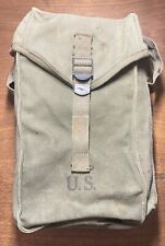 WW2: 1944 VICTORY CANVAS M1 GENERAL PURPOSE BAG- EXCELLENT COND. picture