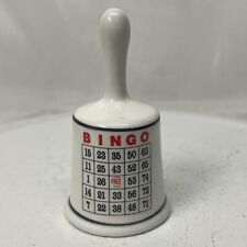 Vintage Fine Quality Lego Japan Porcelain Bell Bingo picture
