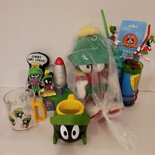 Marvin The Martian Lot of 7 Included Plush, Cups, Pez Candy Holder picture