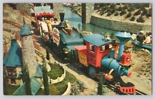 Postcard California Anaheim Disneyland Casey JR Choo Choo Train Vintage 1950s picture
