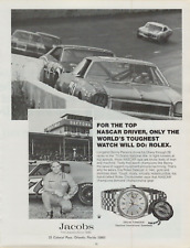 1974 Rolex Datejust Parsons Watch NASCAR Timepiece Daytona Vintage Print Ad picture