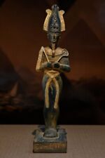 Rare Ancient Egyptian Antiquities Osiris Egyptian Limestone God Pharaonic BC picture