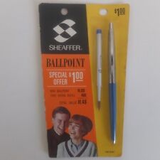 vintage SHEAFFER Stylist 101 ballpoint pen, c.1968—sealed retail package NOS picture