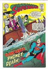 Superman #210, 1968, DC Clark Kent's Phony Death Leo Dorfman & Curt Swan 8.5 VF+ picture
