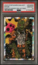 2023 TOPPS CHROME STAR WARS GALAXY DVBH6 VADER'S BOSSK ATOMIC 54/150 PSA 10 picture