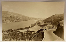 RPPC Rowena Point, Columbia River Highway, Oregon OR Vintage Real Photo Postcard picture