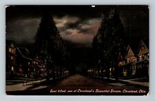 Cleveland, OH-Ohio, Tree & Home Lined 82nd Street, c1913 Vintage Postcard picture