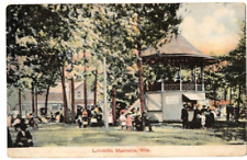 Lakeside Marinette Wisconsin Postcard 1907 Made in Germany Gazebo picture