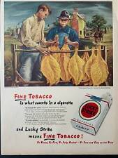 Vintage 1947 Lucky Strike Cigarettes Ad picture