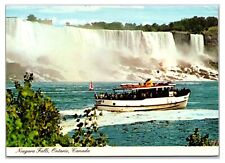 VTG 1980s - Maid of The Mist Boat - Niagara Falls, Canada Postcard (Posted 1983) picture