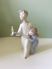 Lladro 4874 Boy/Girl In Night Skirt Porcelain Figurine RETIRED Mint From Spain picture